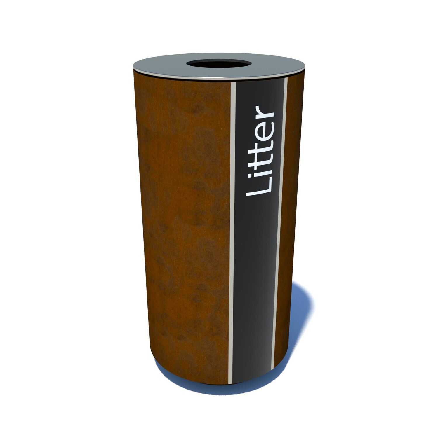 Drum Waste Bin