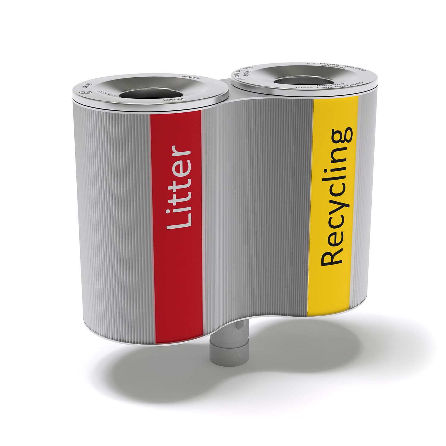 ACC CBD twin waste bin